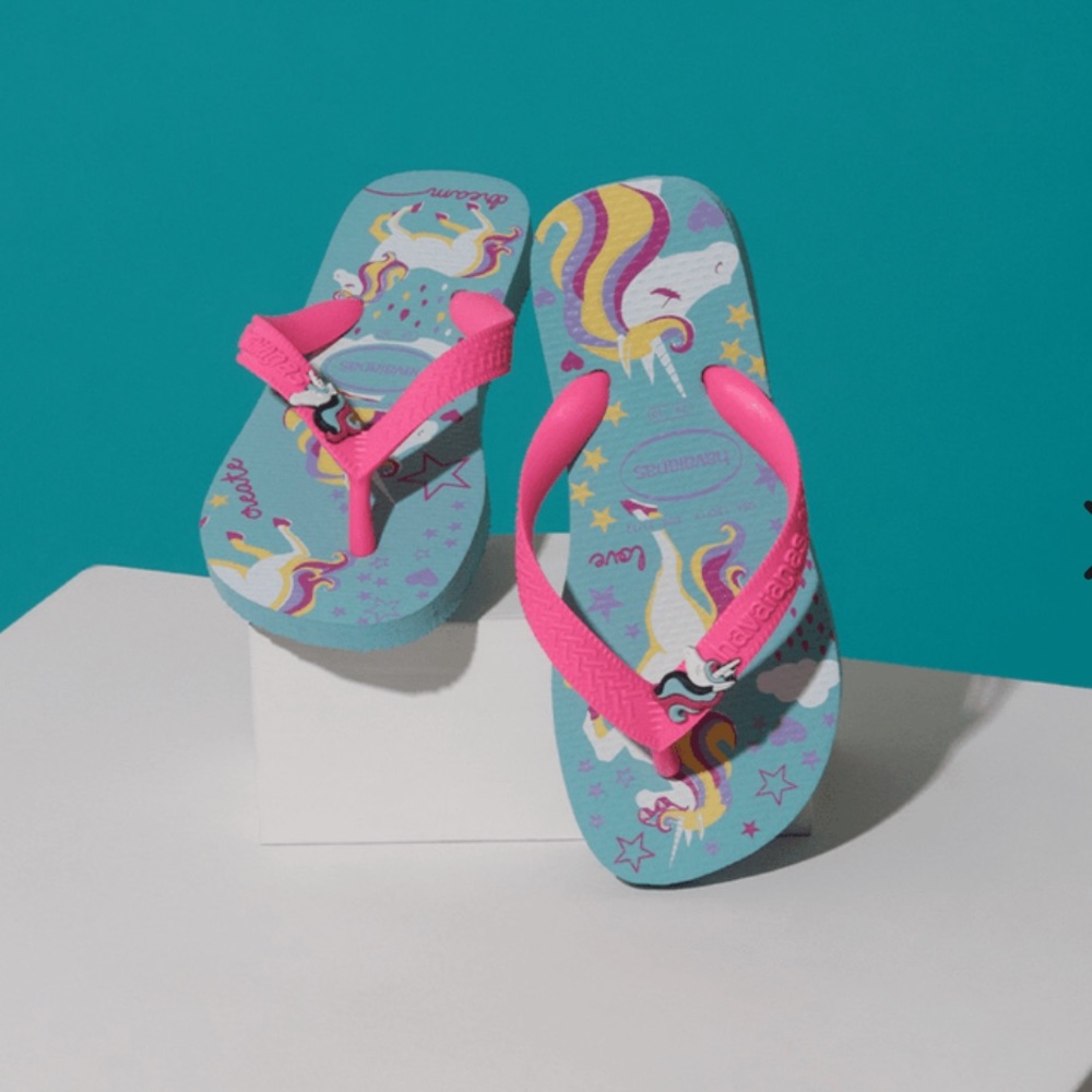 Havaianas flip flops, size 31-32